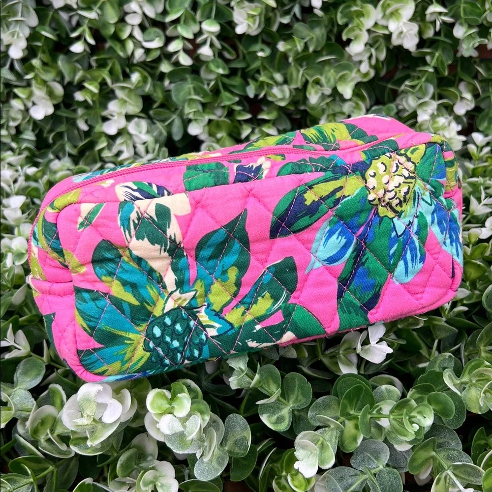 Vera Bradley Tropical Paradise Makeup Brush Bag